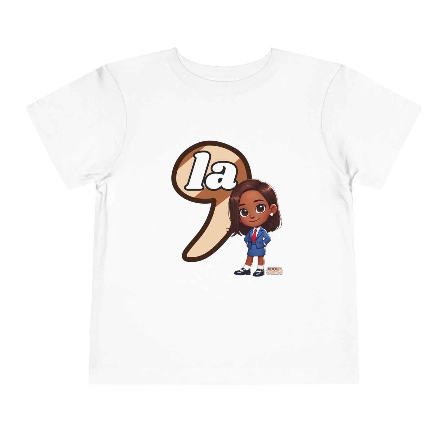 Comma-La Toddler Election Tee