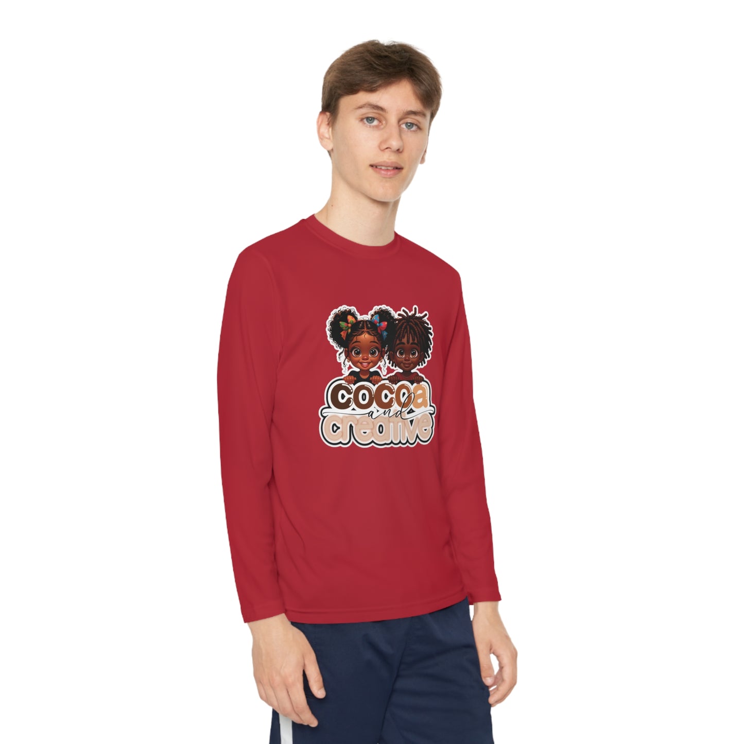 Cocoa and Creative Long Sleeve Youth Tee