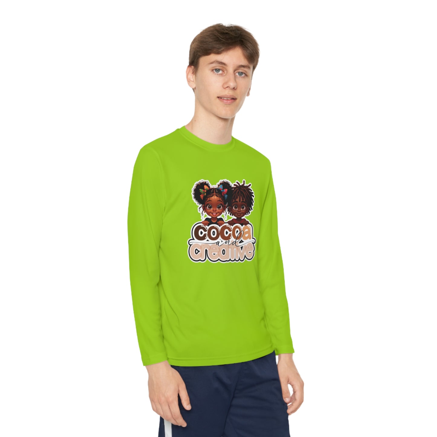 Cocoa and Creative Long Sleeve Youth Tee