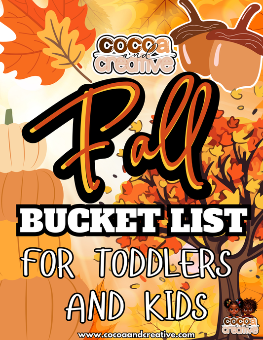 Fall Bucket List | Toddler and Kids Activities