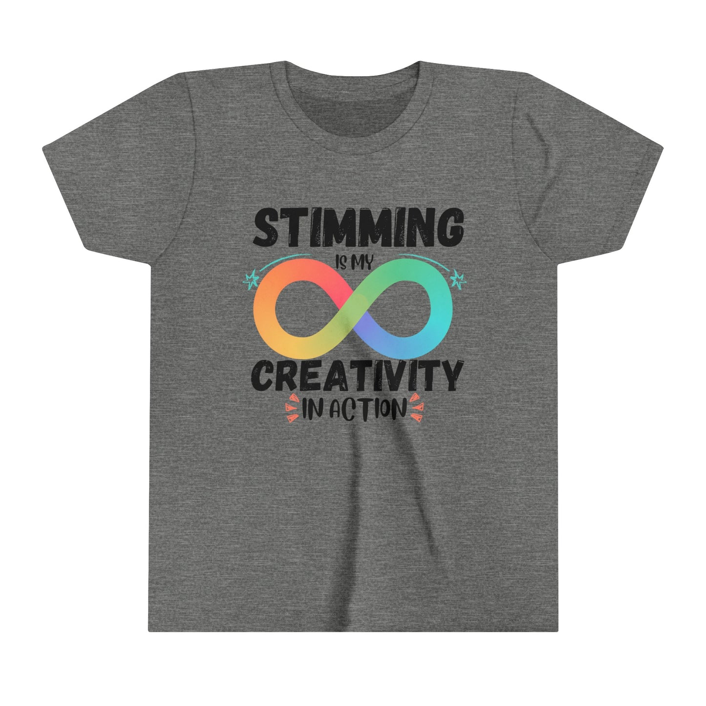 Stimming is My Creativity Youth Kids Tee