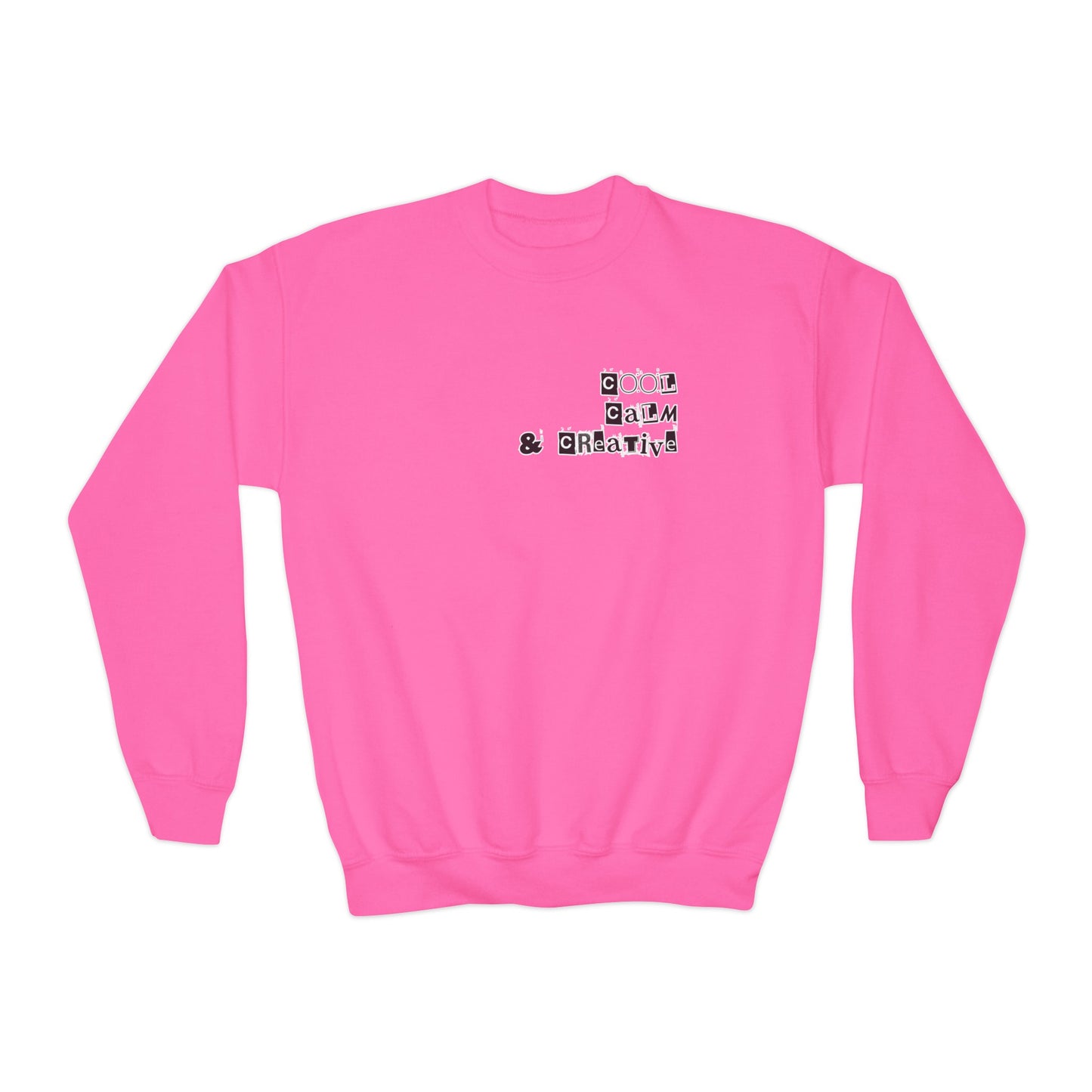 Cre8tv Kids Are Cool Youth Crewneck Sweatshirt