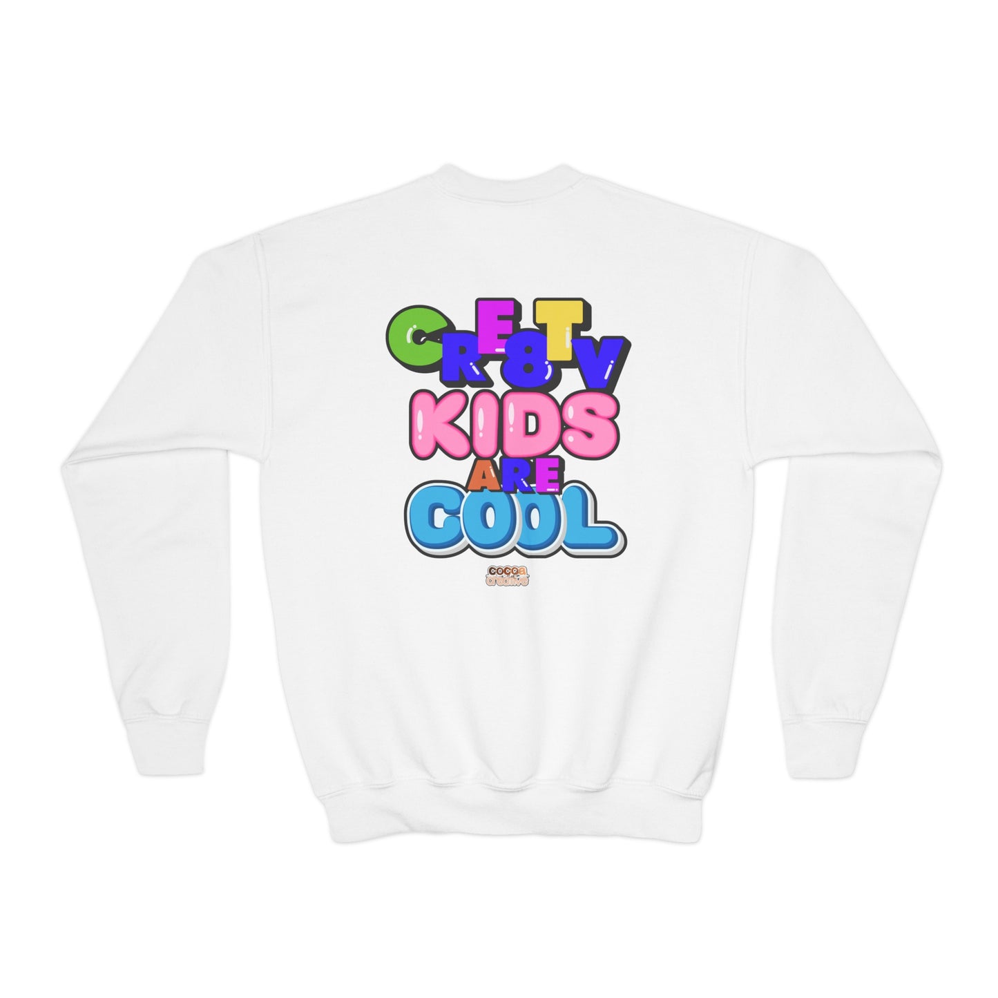 Cre8tv Kids Are Cool Youth Crewneck Sweatshirt