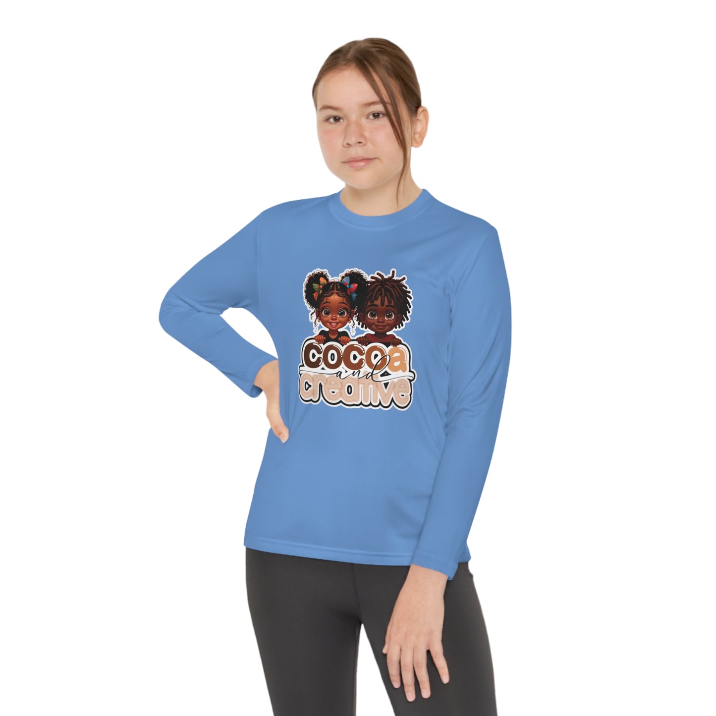 Cocoa and Creative Long Sleeve Youth Tee