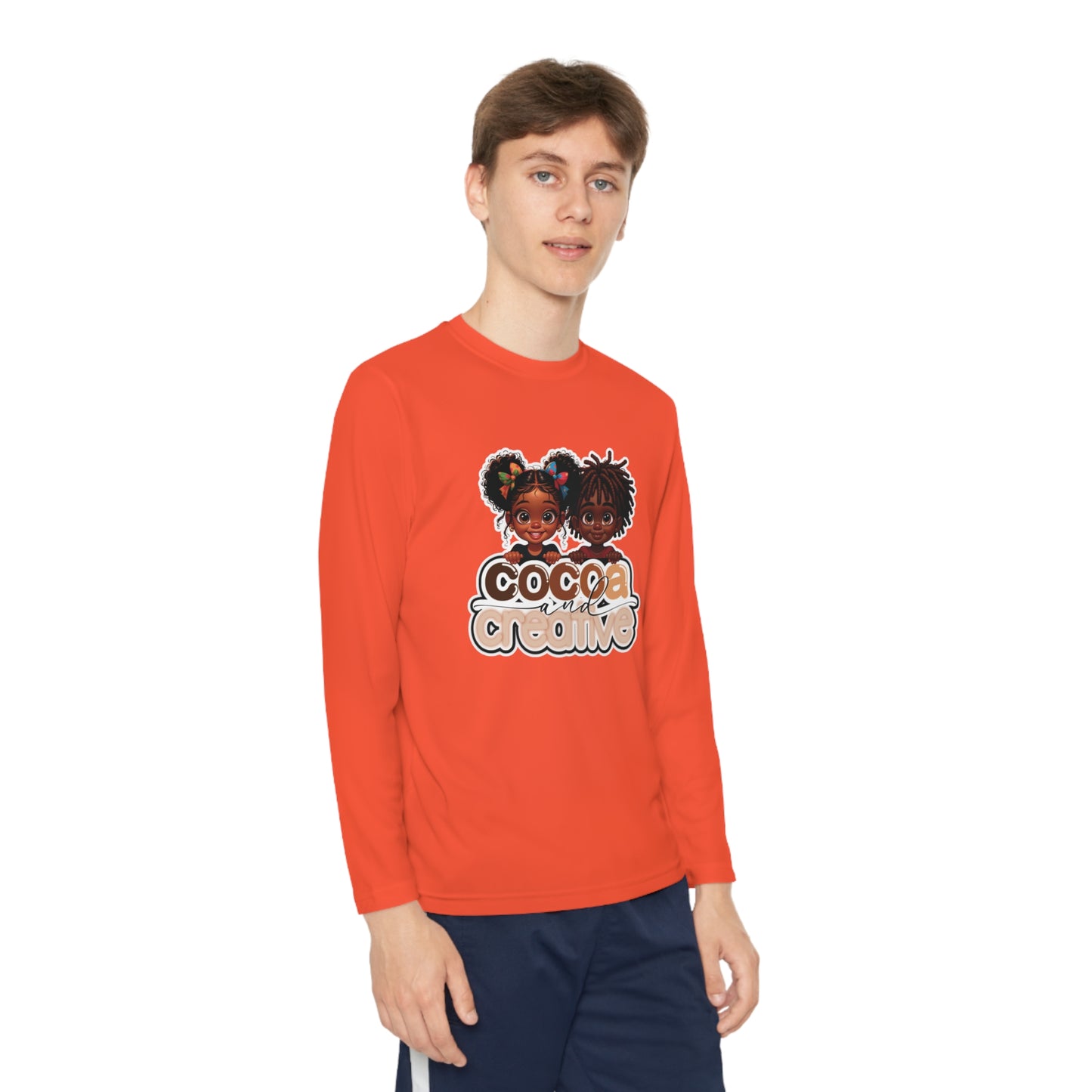 Cocoa and Creative Long Sleeve Youth Tee