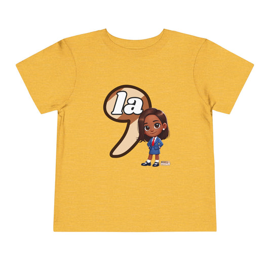 Comma-La Toddler Election Tee