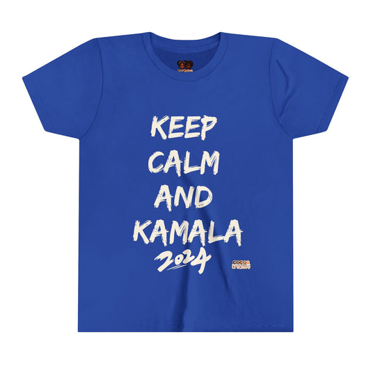 Keep Calm and Kamala 2024 Youth Tee