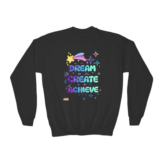 Dream Create and Achieve Girls Sweatshirt