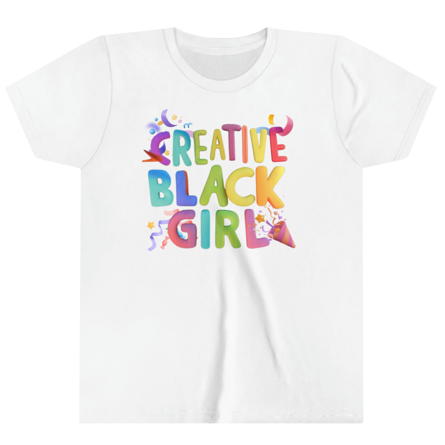 Creative Black Girl Kids Tee