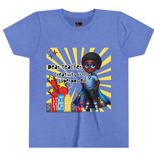 Creativity is My Superpower Youth Tee