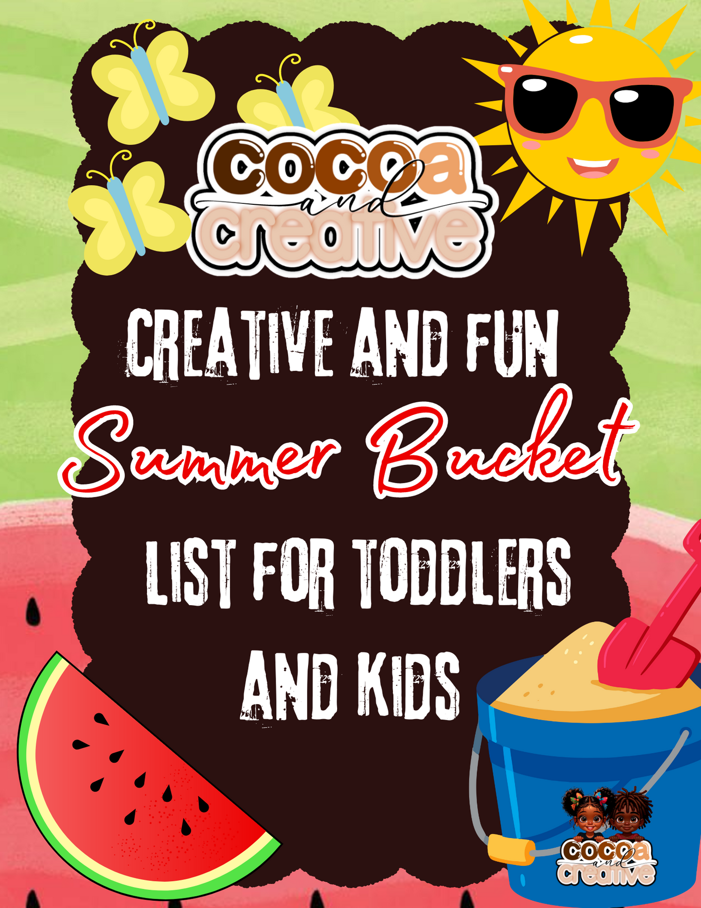 Cocoa and Creative Summer Bucket List FREEBIE Download