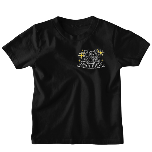 Black Creativity is Limitless Youth Short Sleeve Tee