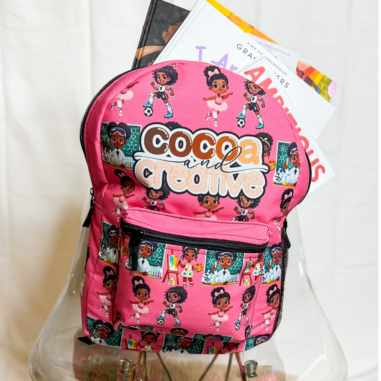 Creative Black Girl Magic Backpack