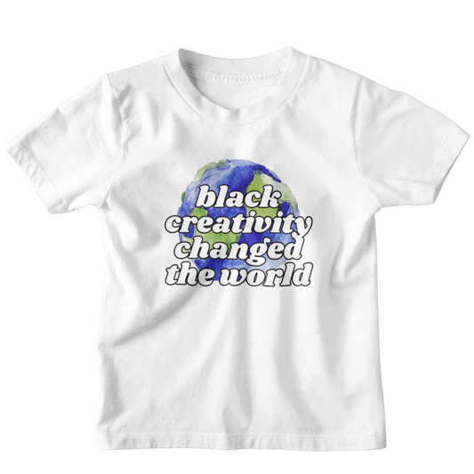 Black Creativity Changed the World Kids Tee