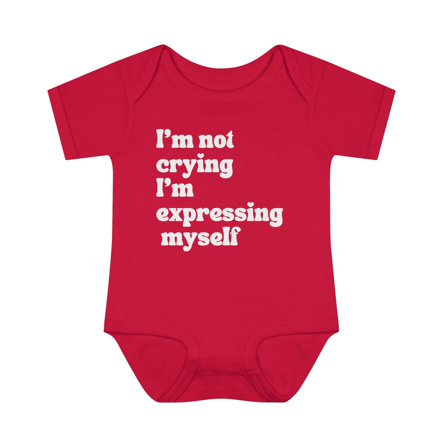 I'm Expressing Myself Infant Bodysuit